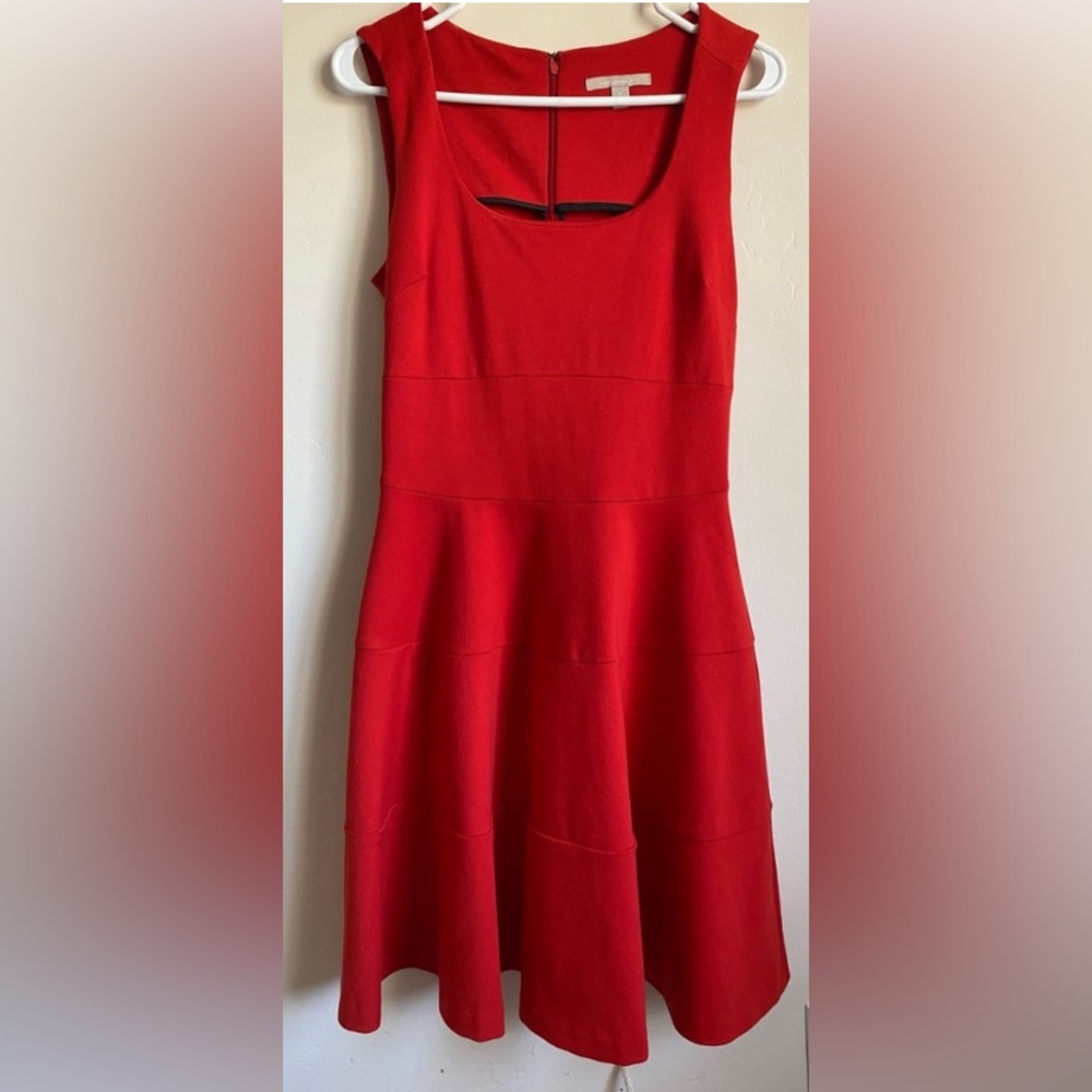 Banana Republic Red Sleeveless Dress Size 4